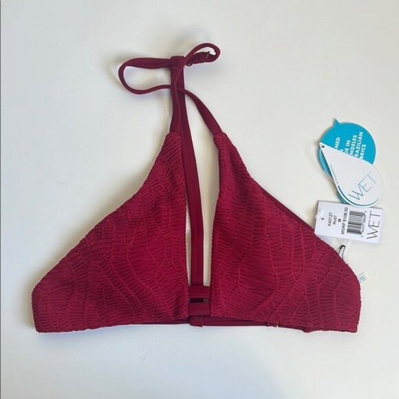 NWT WET SWIMWEAR Copacabana Celine Bikini Top - M - Picture 2 of 6